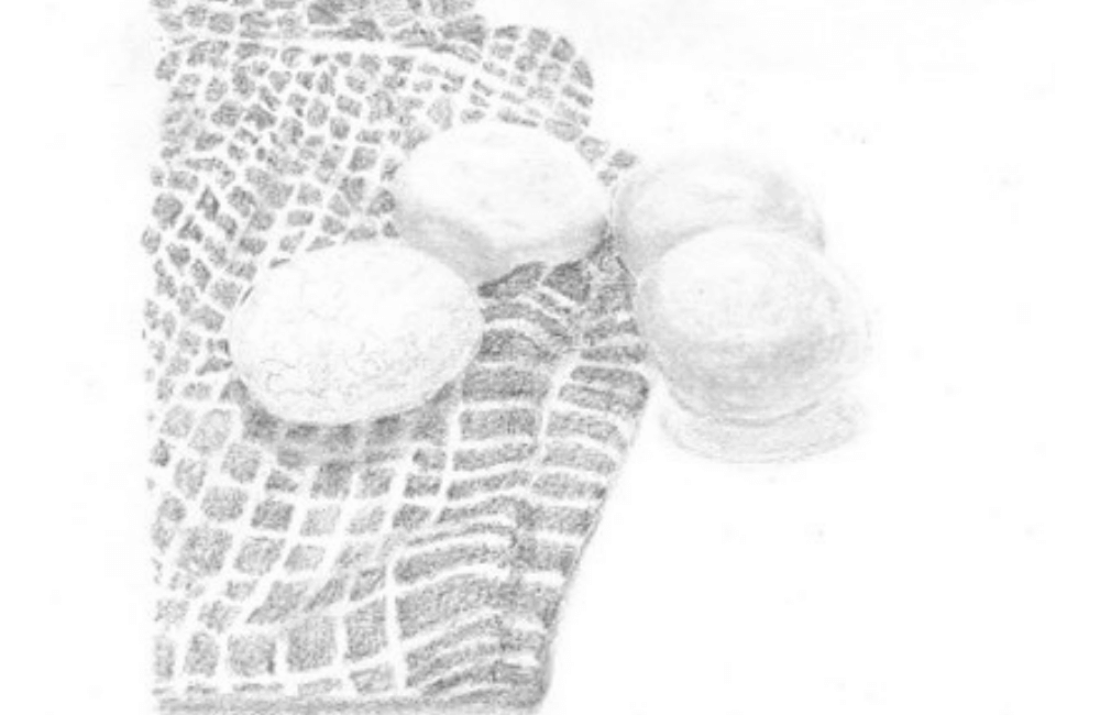 Learner work from a Drawing and Painting art course