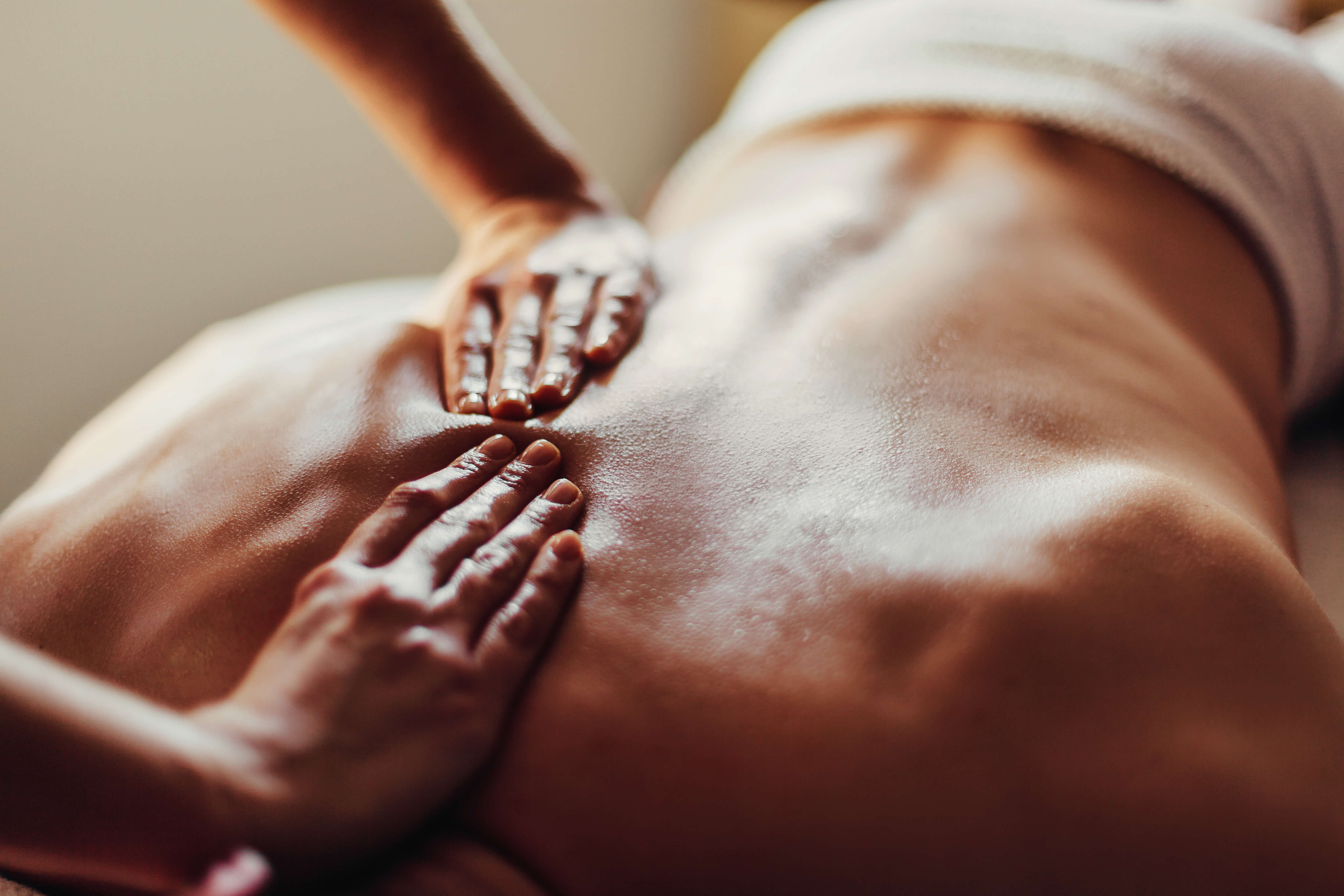 A back massage