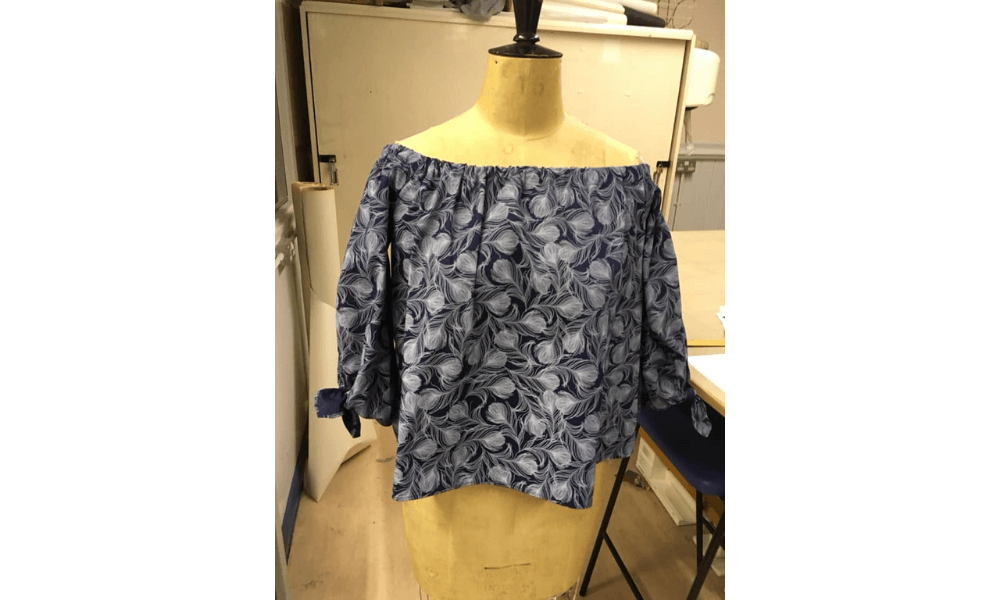 Learner work from a Clothesmaking and Sewing course