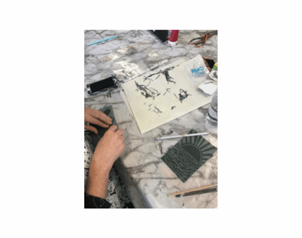 Printmaking work