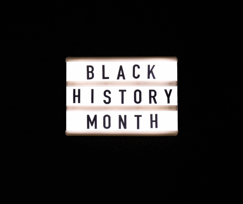Black History Month light