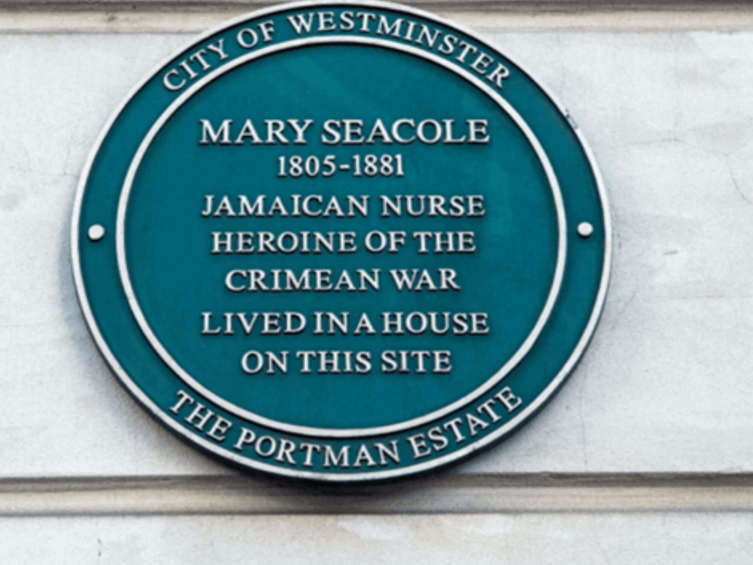 Mary Seacole plaque