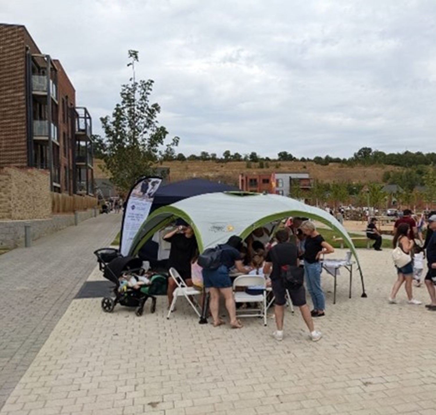 KAE tent at Ebbsfleet