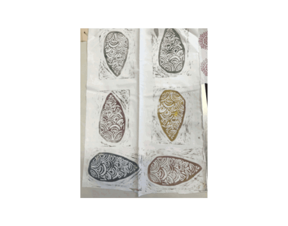 Printmaking artwork