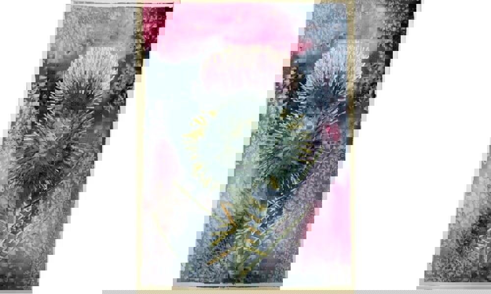 Watercolour painting of flower