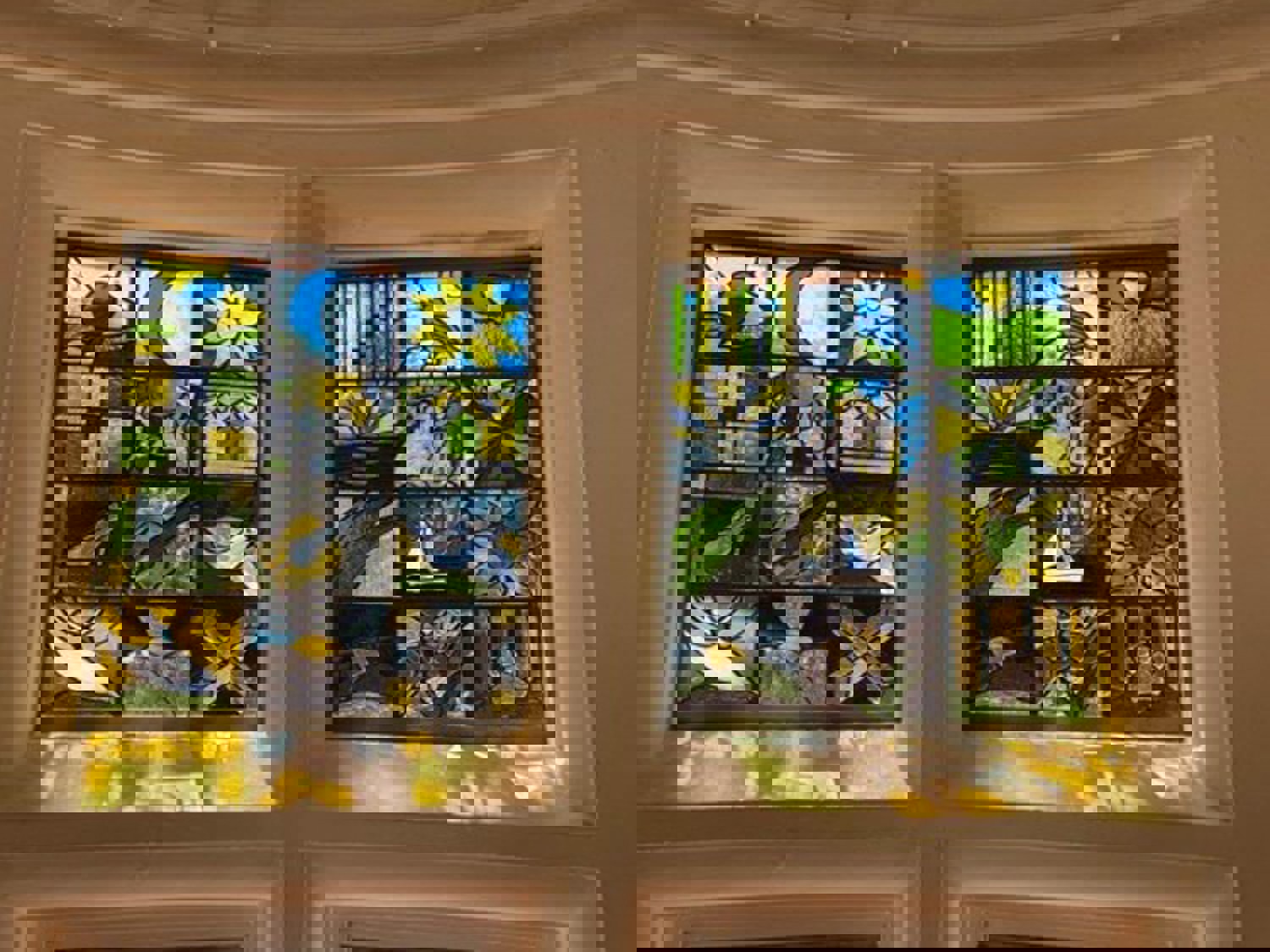 Stained glass window