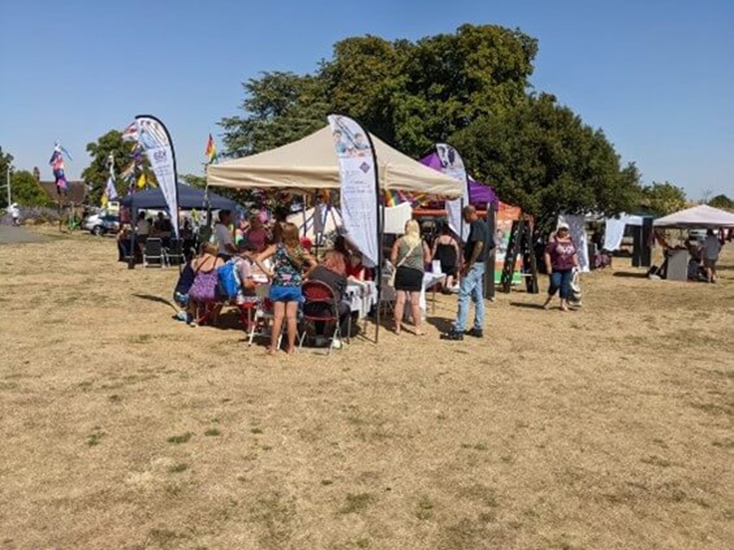 KAE tent at Gravesham Pride