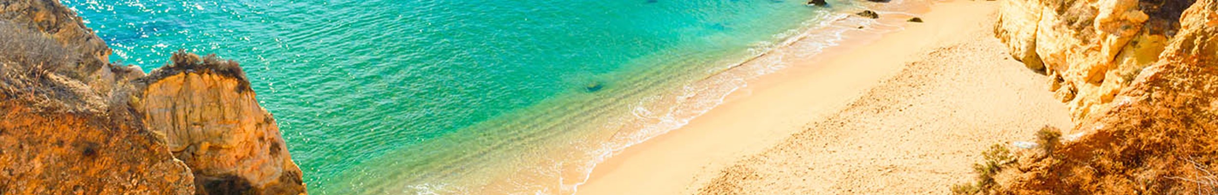 Portuguese beach and blue sea