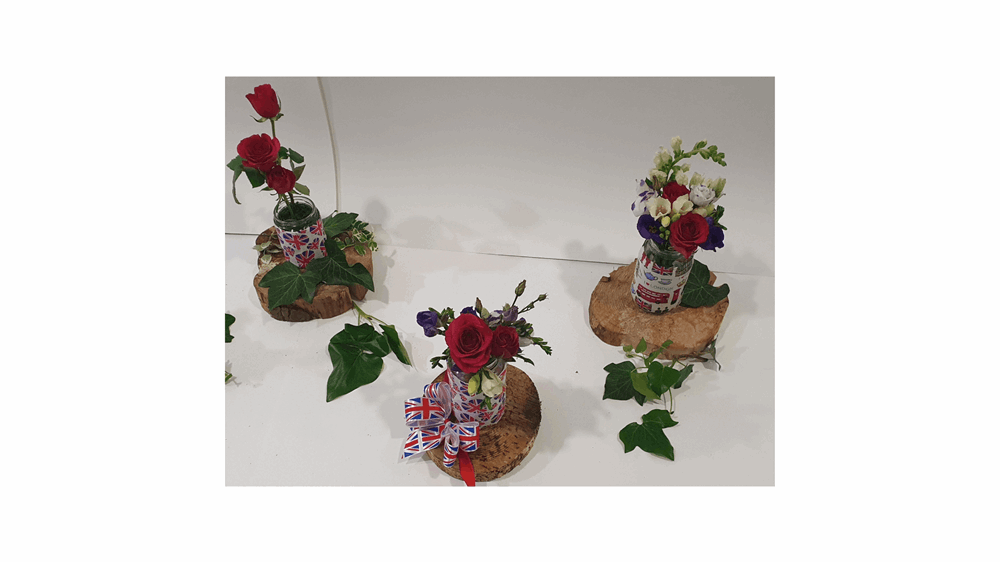 Jubilee Celebration Crafts Dartford Sustainable Floristry Course (6)