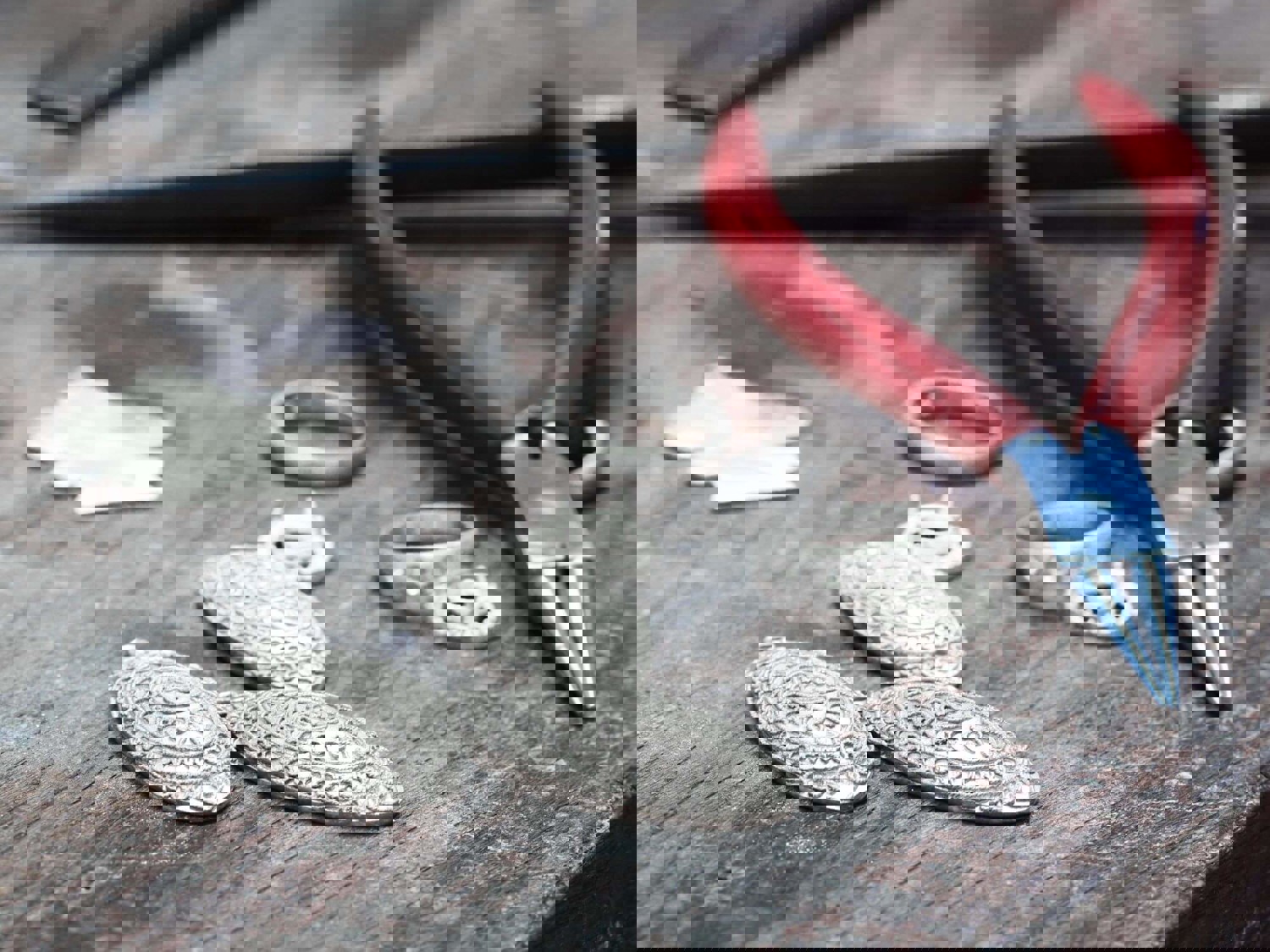 Silversmithing jewellery KAE