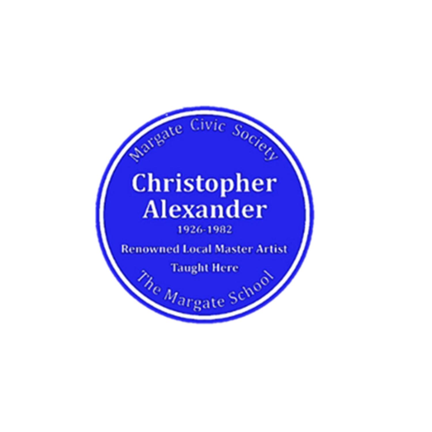 Blue Plaque Christopher Alexander(