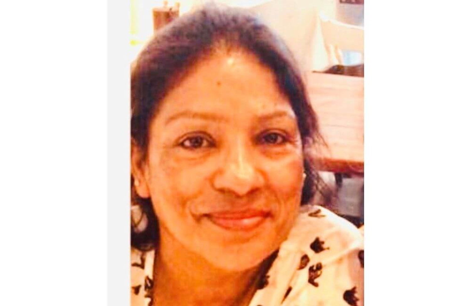 Lady smiling