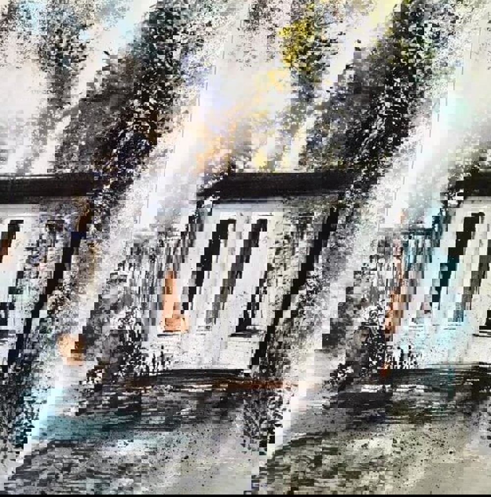 Painting of shed