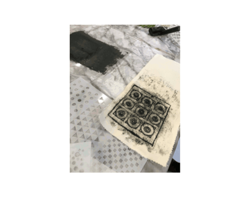 Printmaking work