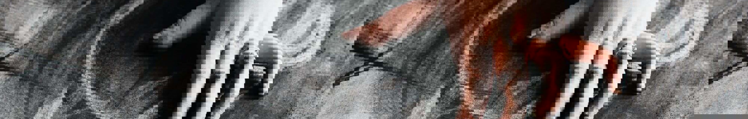 Large charcoal drawing