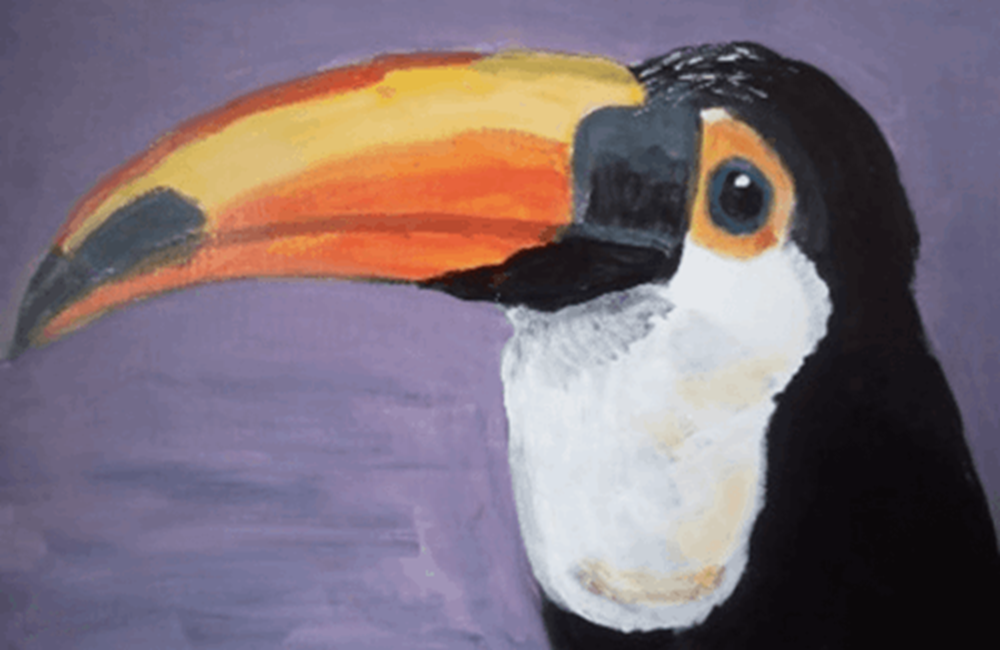 Painting of Toucan