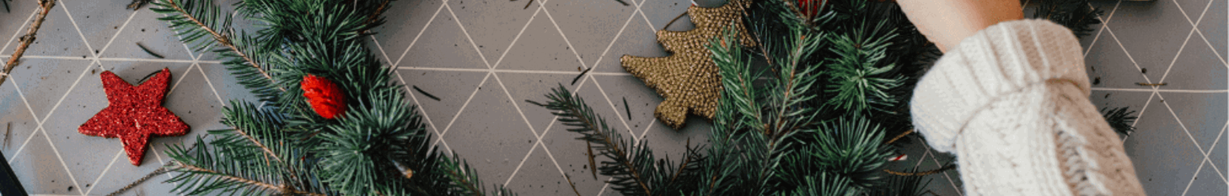 Christmas door wreath