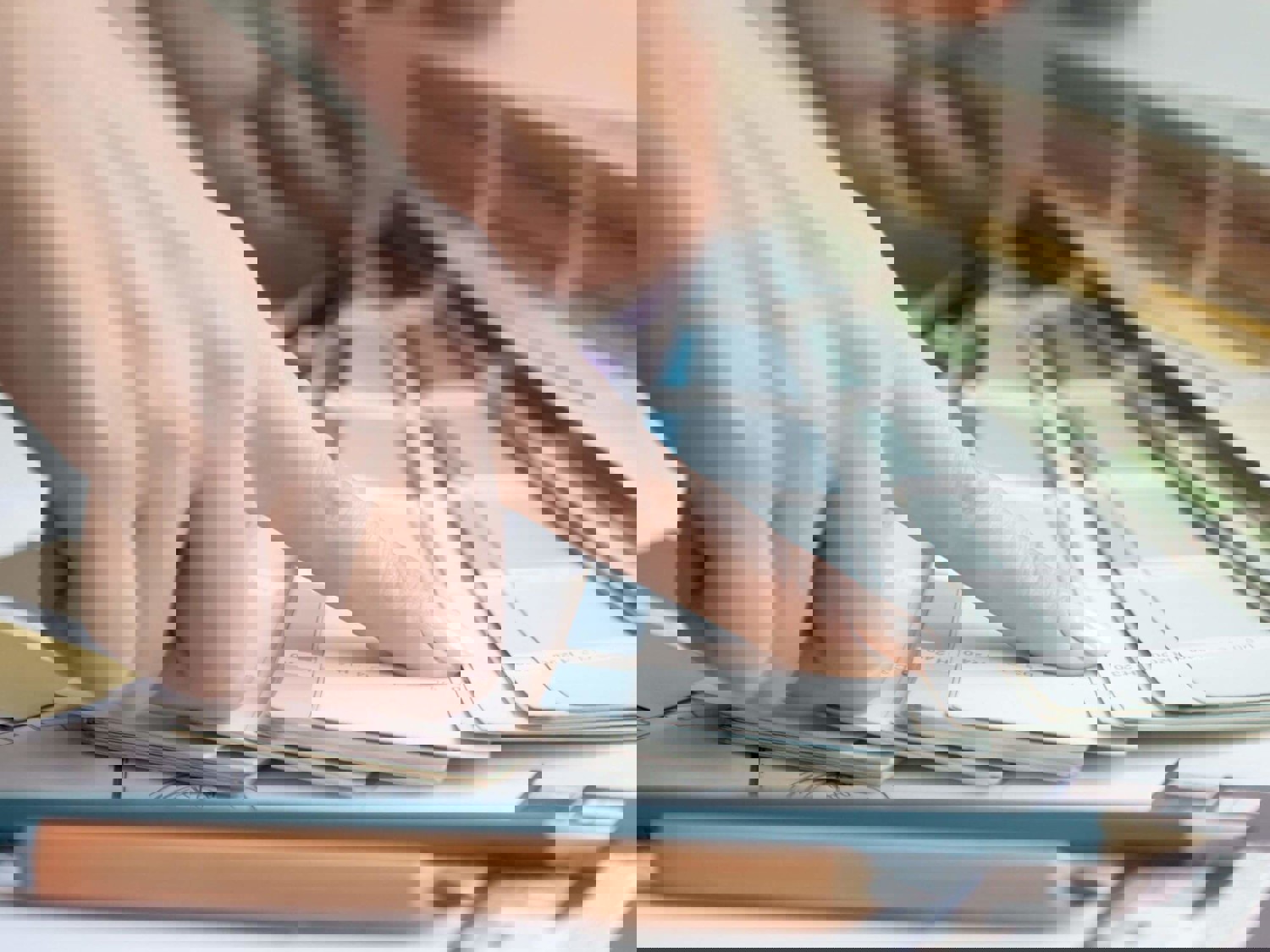 Selecting colours from a colour book