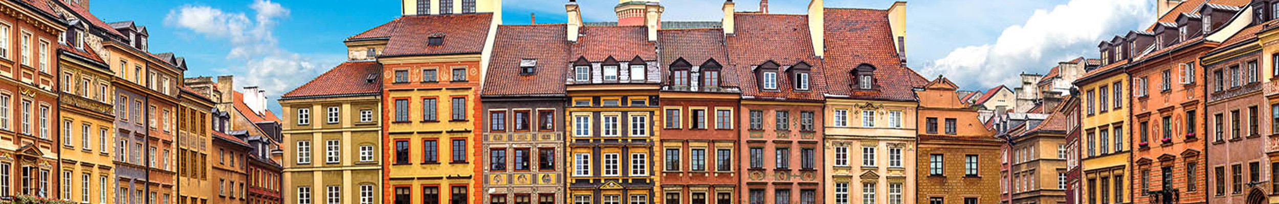 Urban square in Poland