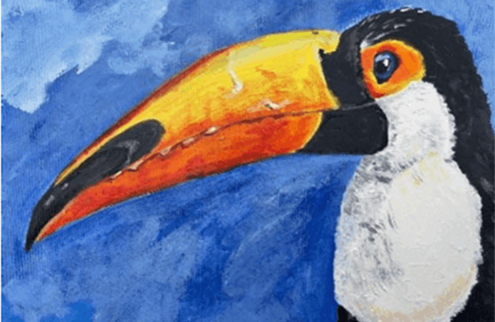 Painting of Toucan