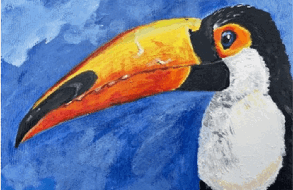 Painting of Toucan