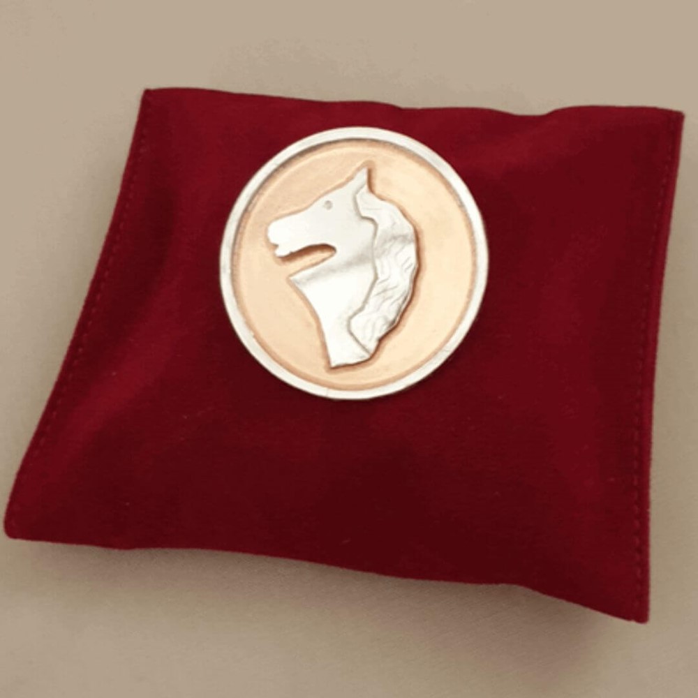 Horse face pendant