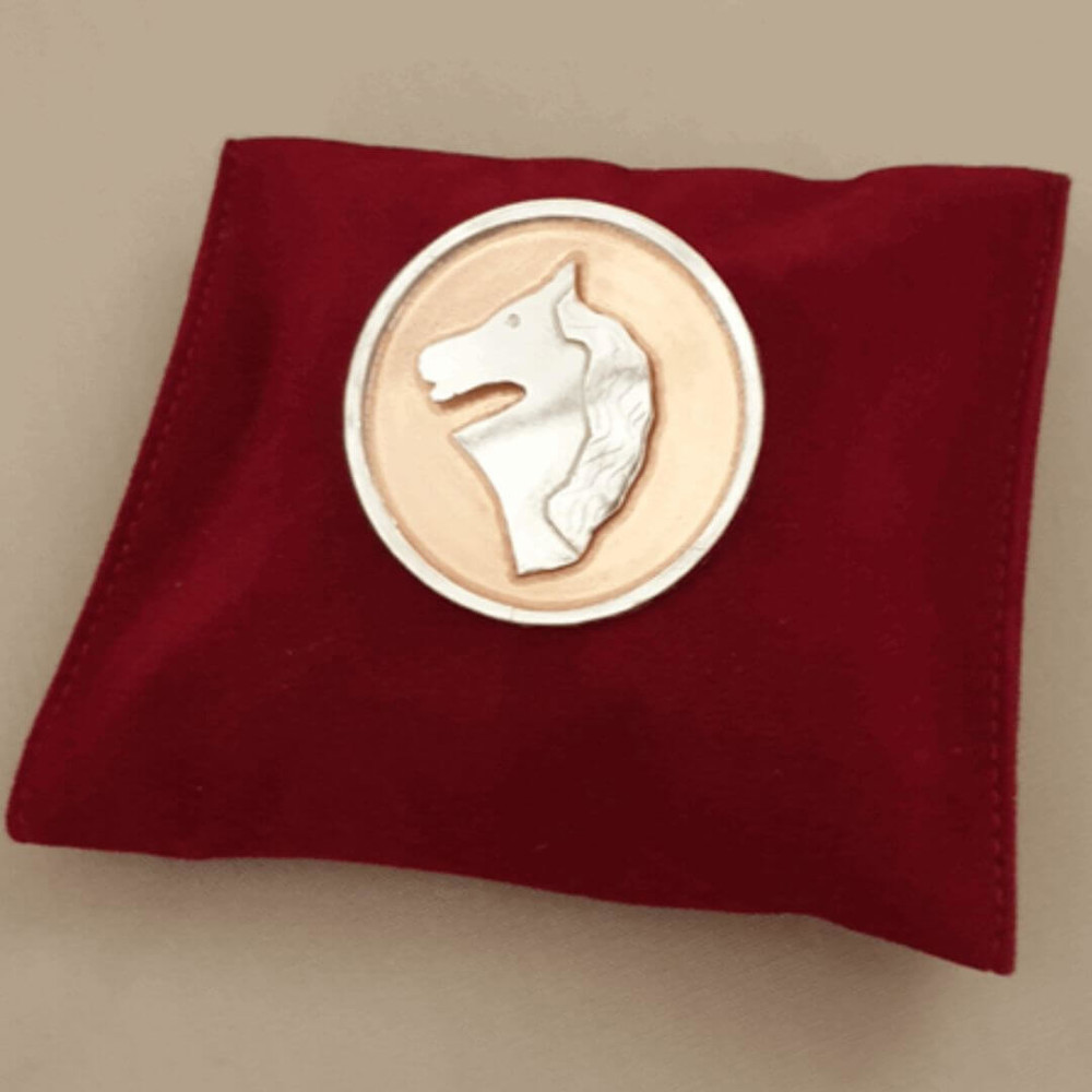 Horse face pendant