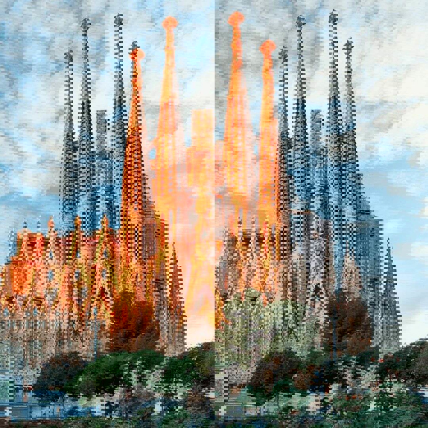 Sagrada Familia in Barcelona 