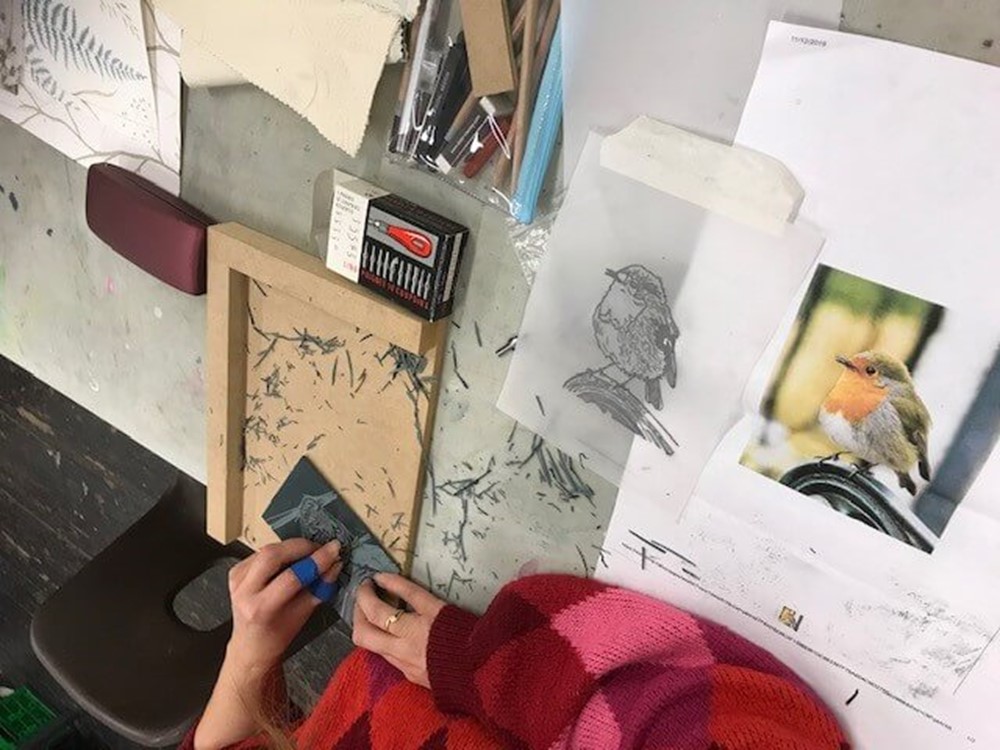 Printmaking work