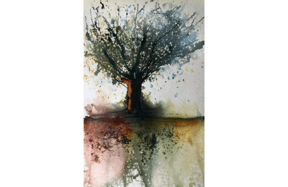 Painting of tree