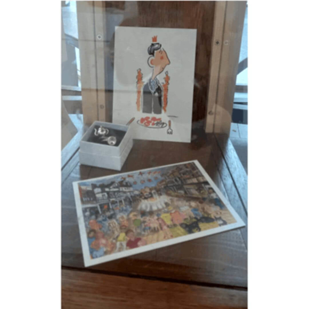 Drawing of cartoon Prince Charles 