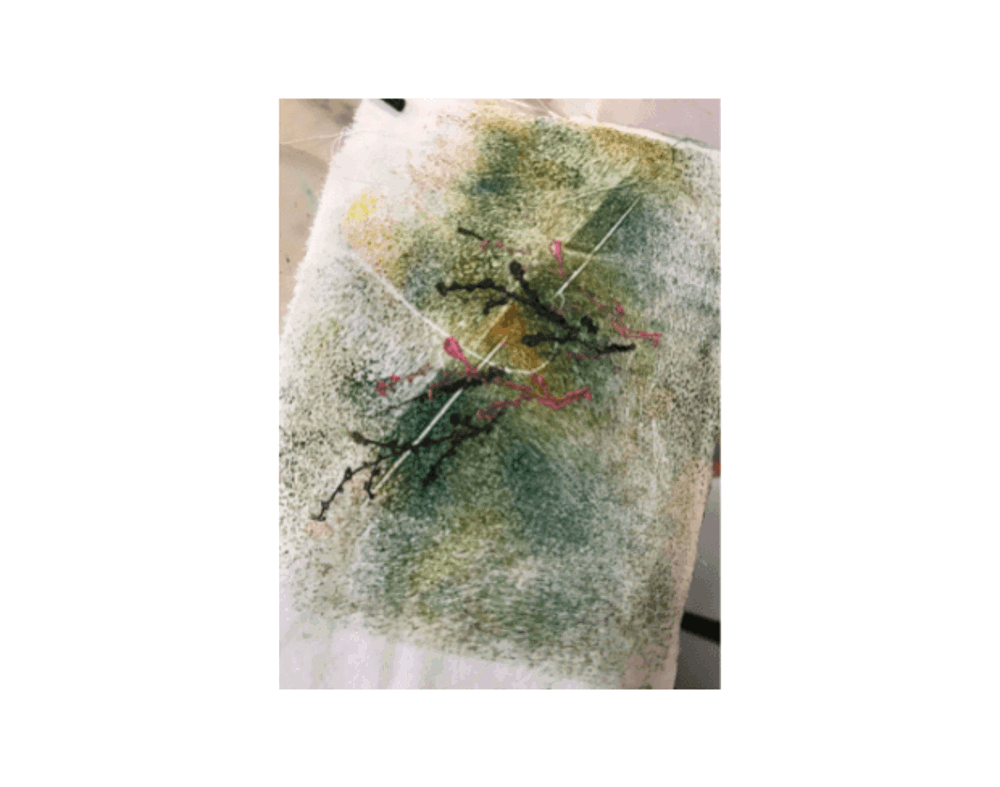 Printmaking leaves