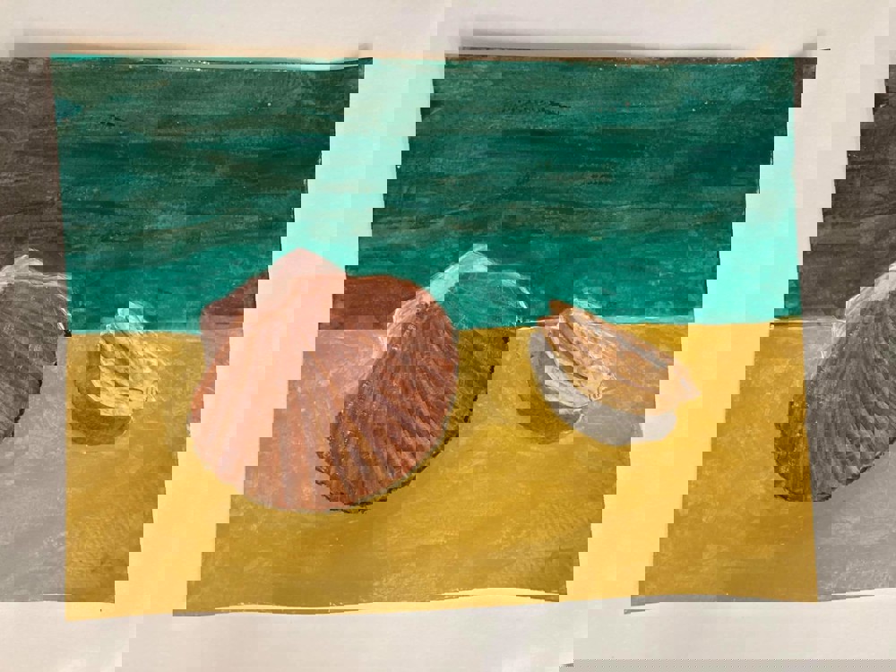 Painting of shells 