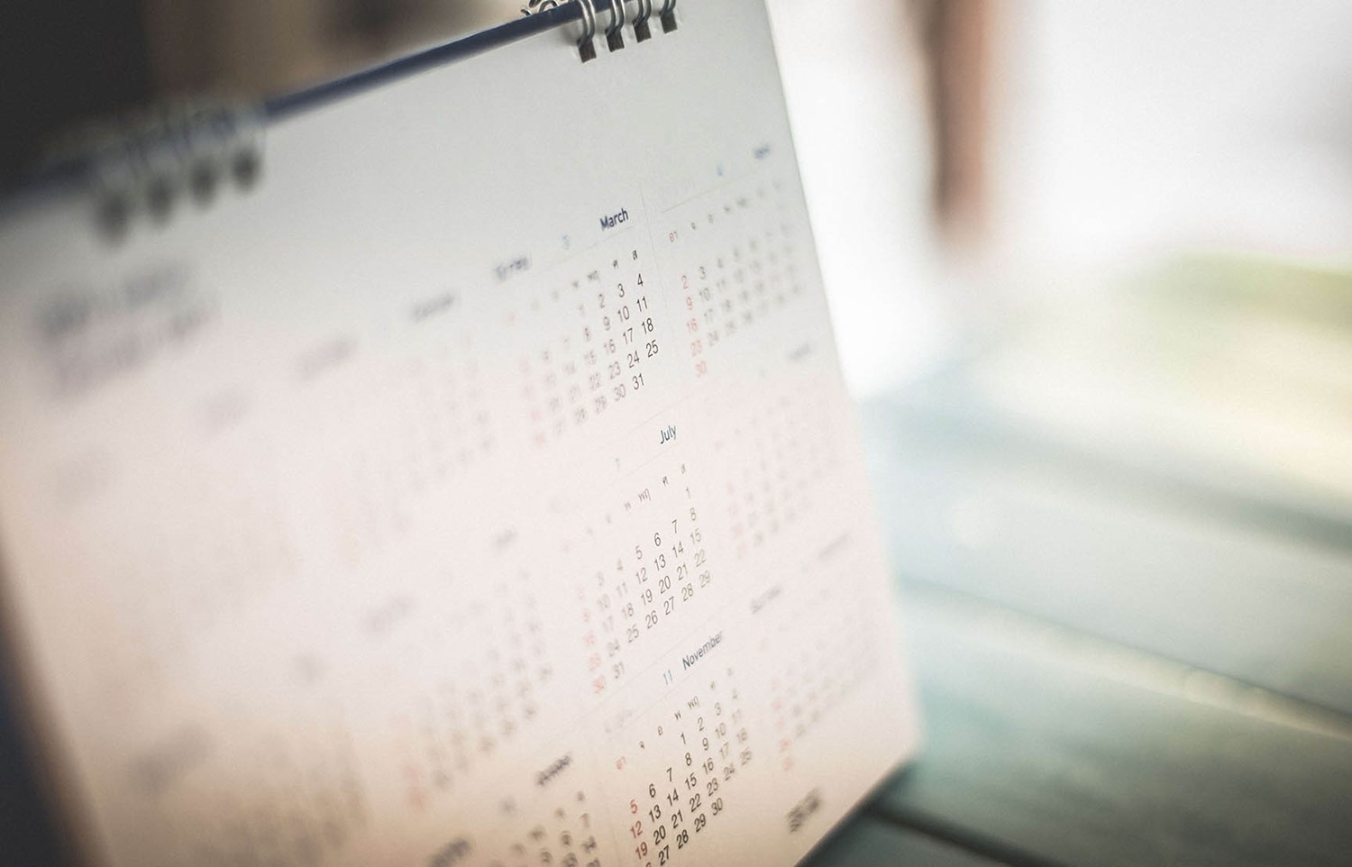 Table calendar