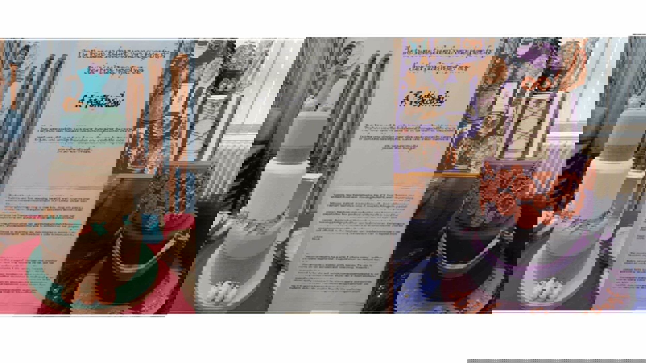 Festival themed tier cakes at exhibition